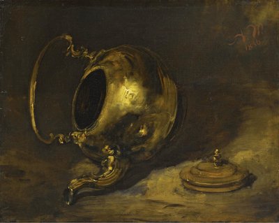 Overturned Teakettle by Adolph Menzel